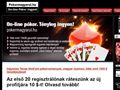 http://pokermagyarul.hu/poker-site/ ismertető oldala